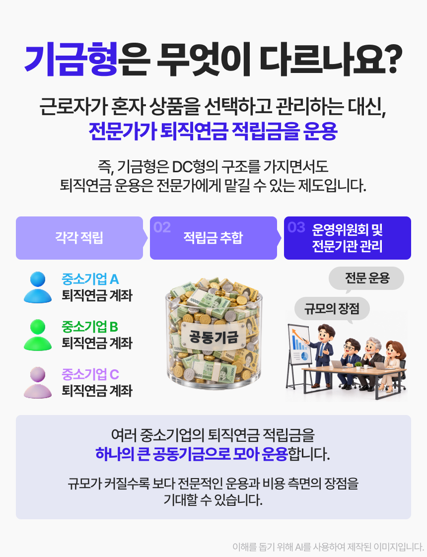 중소기업을 위한 기금형 퇴직연금, 푸른씨앗 이미지 5/10