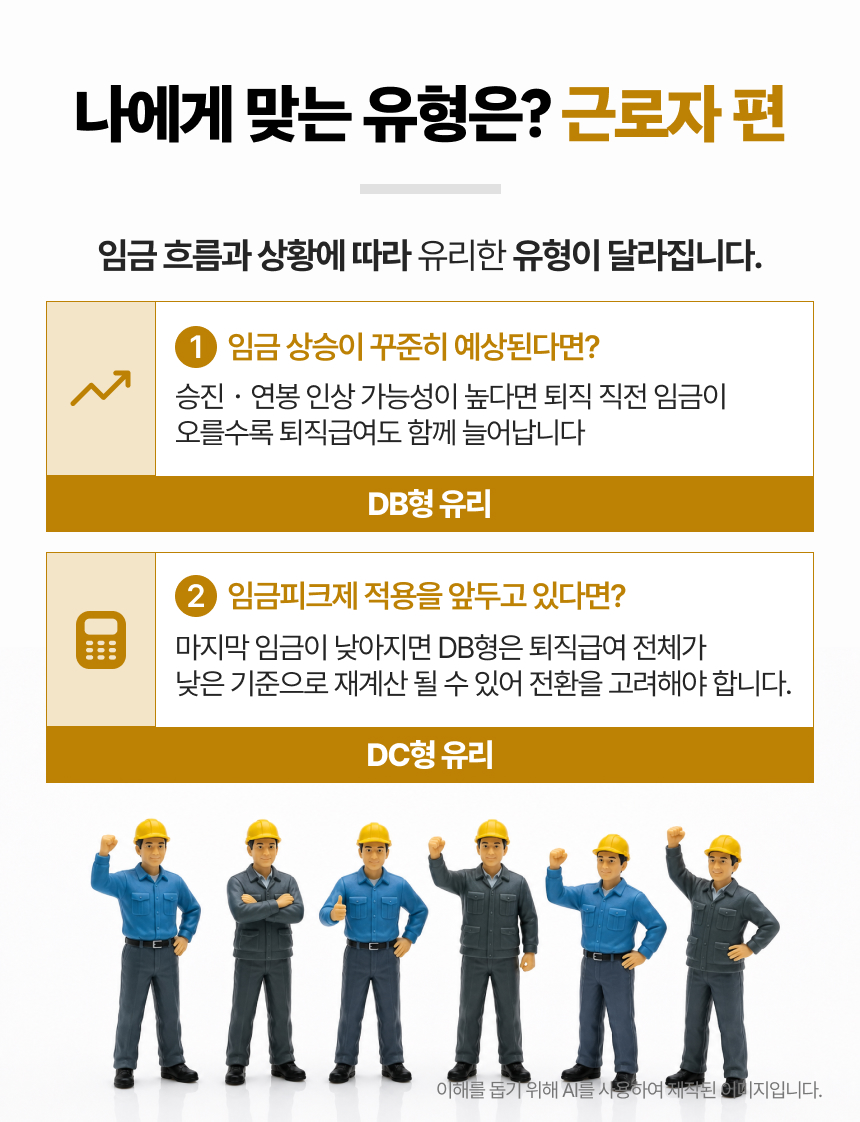 DB형 vs DC형, 나에게 맞는 퇴직연금은? 이미지 6/10