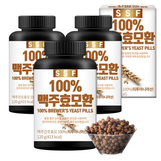 순수식품 100% 맥주효모환 120g