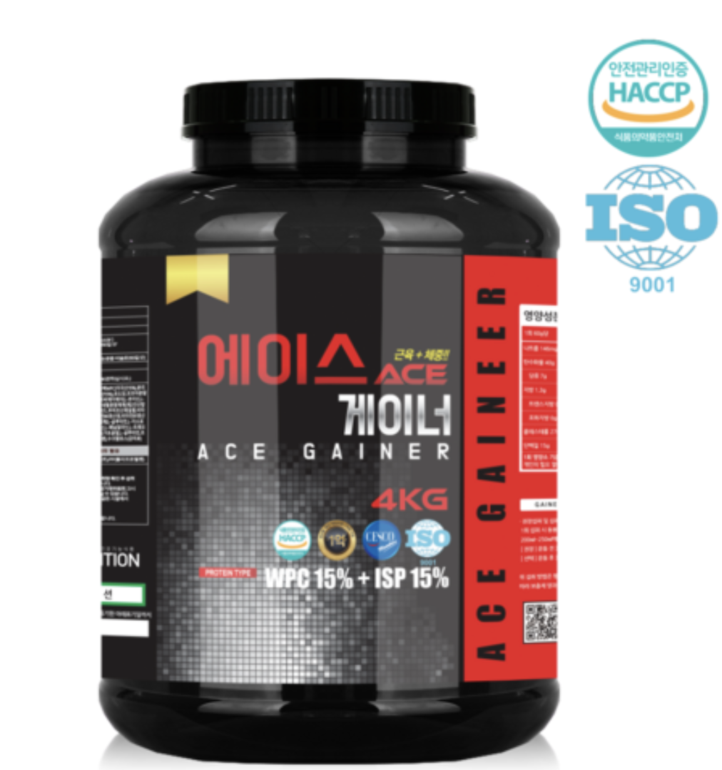 에이스게이너 단백질보충제 프로틴 초코맛 4kg