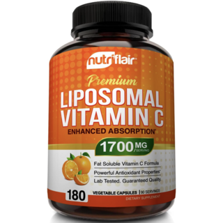   뉴트리플레어 리포조말 비타민C 1600mg 리포솜비타민C