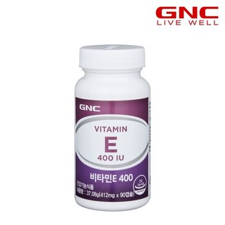   GNC 비타민E 400, 90정, 1개
